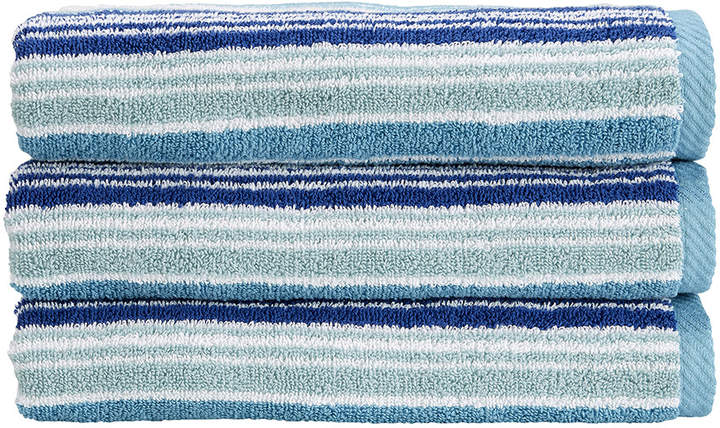 Bamford Stripe Towel - Fresh - Bath Sheet