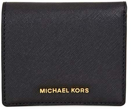 Michael Kors MICHAEL Jet Set Card Holder - BLACK - STYLE