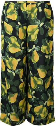 Marc Jacobs printed wide-leg trousers