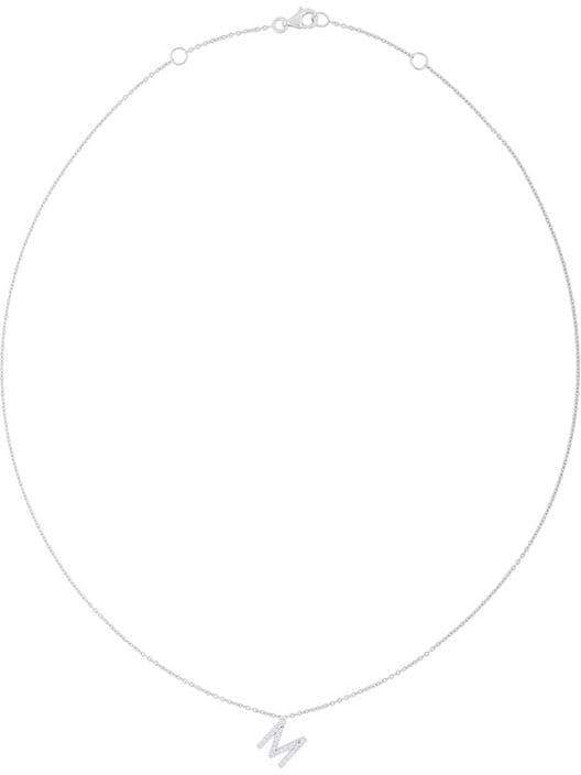 18kt 'Alinka M' Weißgoldhalskette mit Diamanten