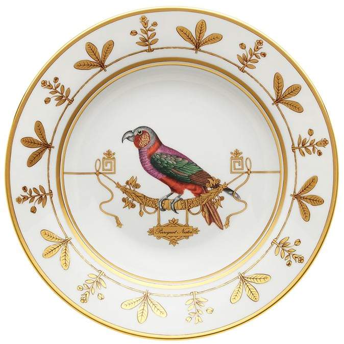 Richard Ginori 1735 Volière Perroquet Soup Plate (24.5cm)