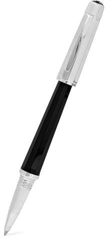 Cubist Silver-Tone And Resin Ballpoint Pen