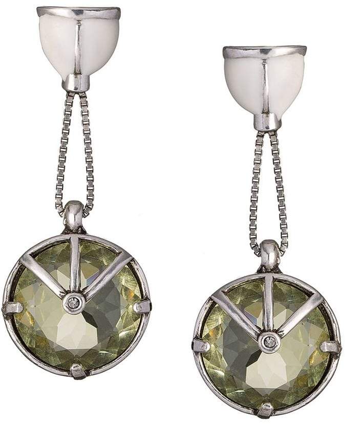 Camila Klein crystal embellished drop earrings