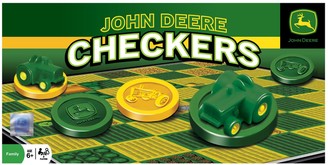 Masterpieces John Deere Checkers Game by MasterPieces