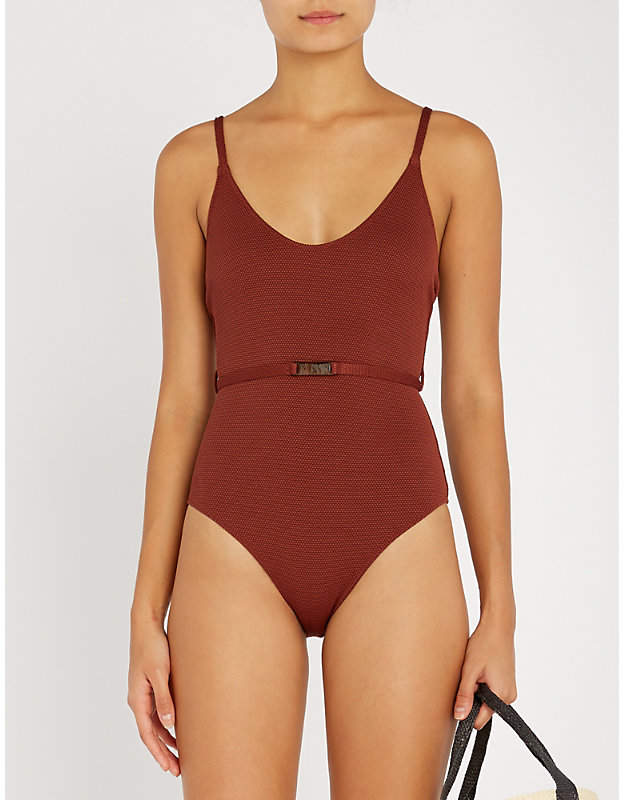 Love Stories x Lucy Williams Madison scoop-neck swimsuit