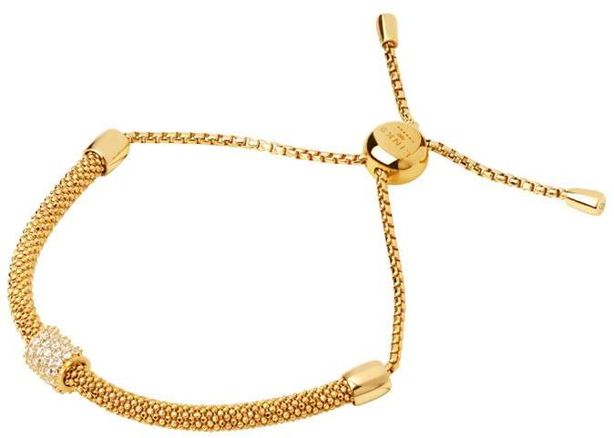 Yellow Gold Starlight Bead Bracelet