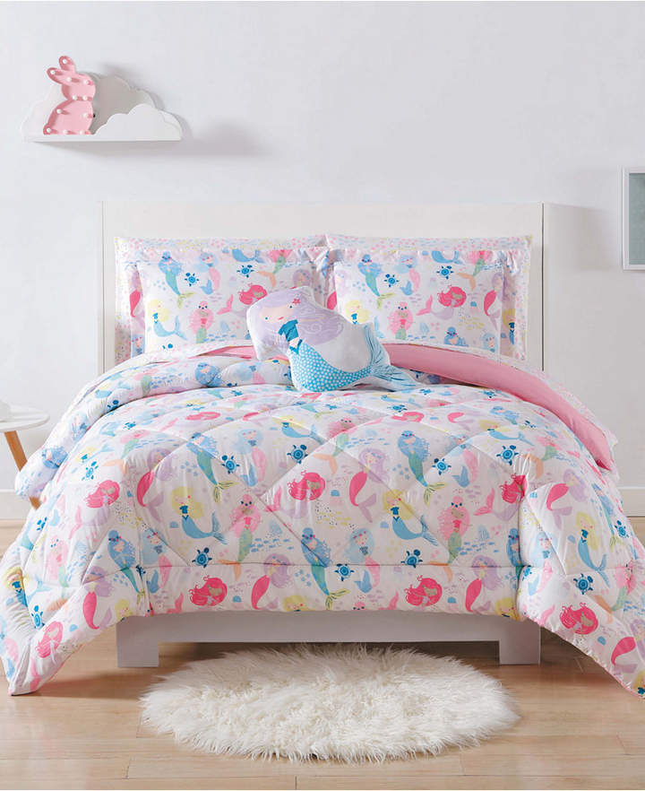 Laura Hart Kids Mermaids Full/Queen 3-Pc. Comforter Set Bedding