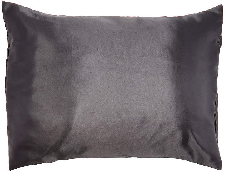 Black Signature Box Satin Pillowcase - Set of Two