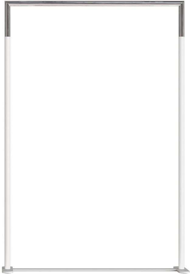 Frost - Bukto C-stand Kleiderständer, 1000 x 1500 mm, Weiß