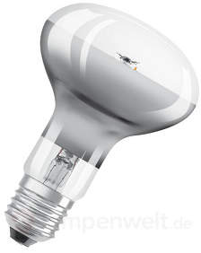 LED-Reflektor R80 E27 4W, warmweiß, 360 Lumen