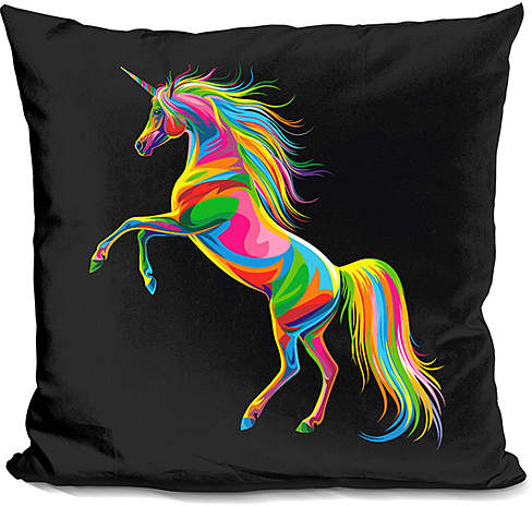 Bob Weer Unicorn Throw Pillow