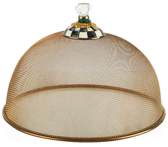 Mackenzie-childs Courtly Check Enamel Dome (Large)