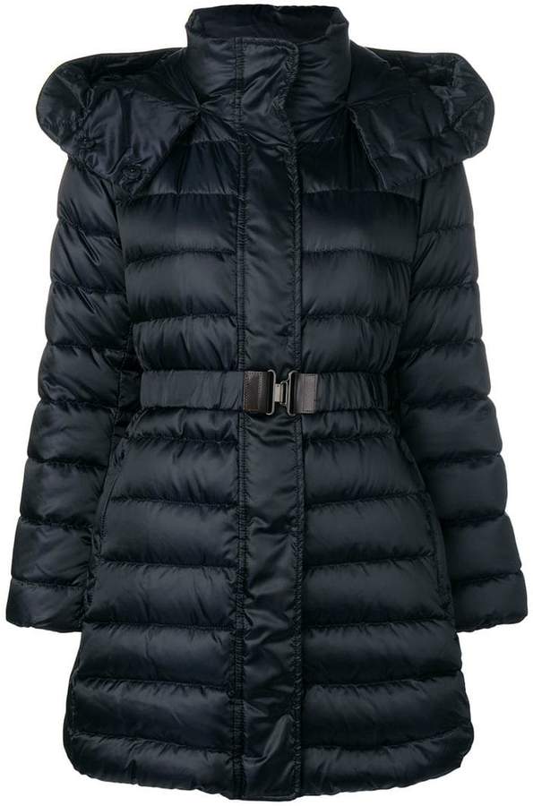 hooded down jacket