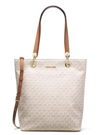 Michael Kors Raven Large North South Tote - Vanilla - 30S7GRXT3V-150 - OFF-WHITE - STYLE