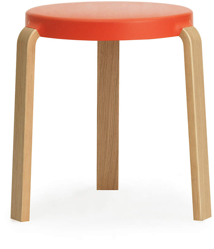 Normann Copenhagen - Tap Hocker, Eiche / spicy Orange