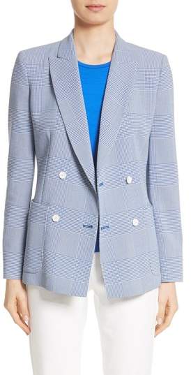 Ballata Check Wool Blazer
