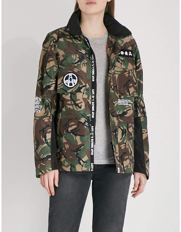 Aape Removable-gilet padded shell jacket