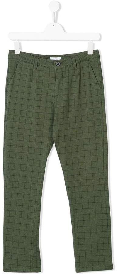 Paolo Pecora Kids checked trousers