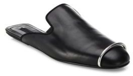 Jaelle Leather Loafer Slides