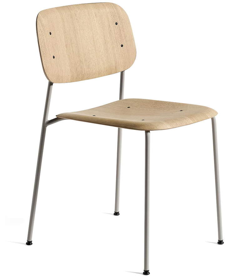 Hay - Soft Edge 10 Stuhl, eiche / grau
