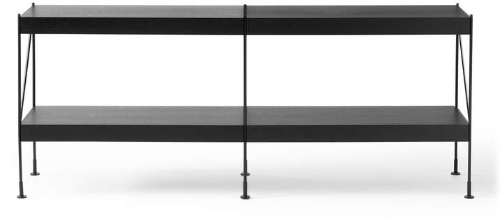 Menu - Zet Storing System Sideboard, 2 x 2, schwarz / schwarz