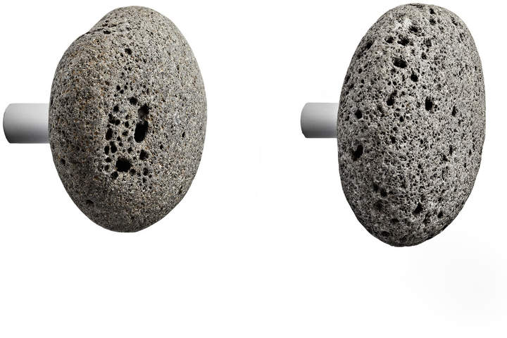 Normann Copenhagen - Stone Wandhaken (2er-Set), Grau