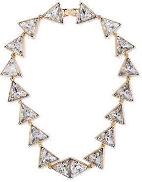 Gold-Tone Crystal Necklace