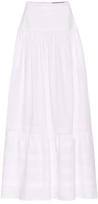 Calvin Klein Cotton maxi skirt
