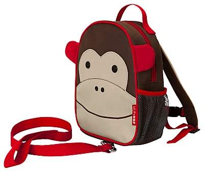 Zoolet Toddler Backpack, Monkey