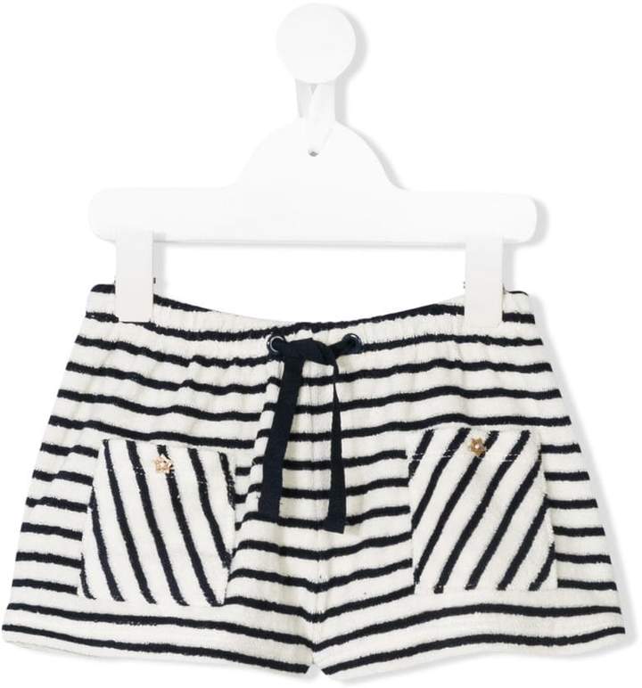 striped casual shorts