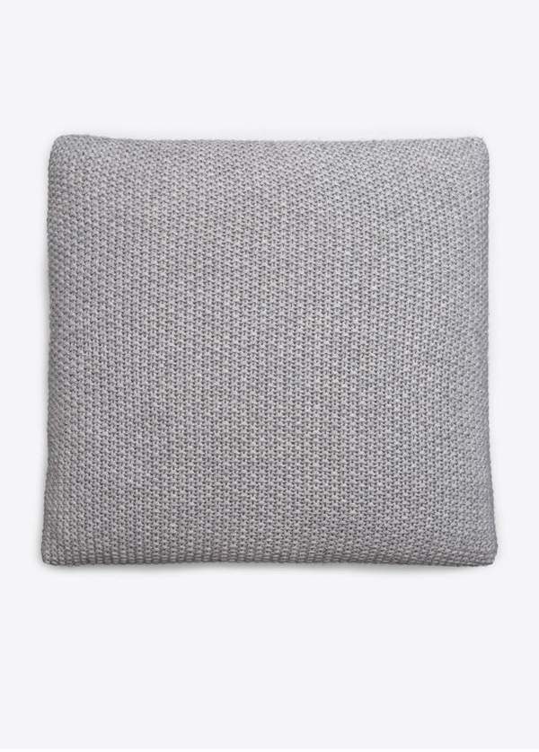 SeedStitch Wool And Cashmere Pillow