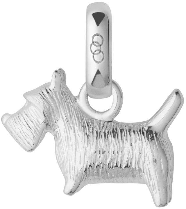 Silver Scottish Terrier Charm