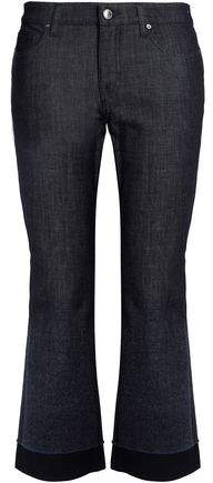 Victoria Victoria Beckham Cropped Low-Rise Flared Jeans