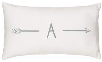 Monogram Lumbar Accent Pillow