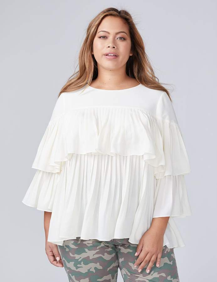 Tiered Ruffle Top