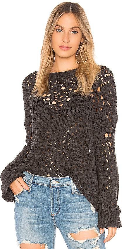 Traveling Lace Sweater