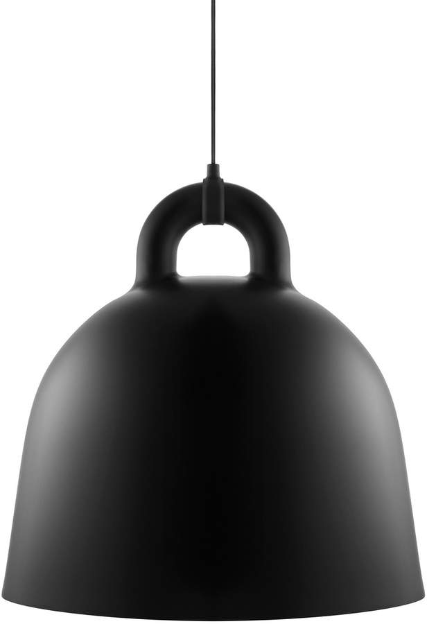 Normann Copenhagen - Bell Pendelleuchte large, Schwarz