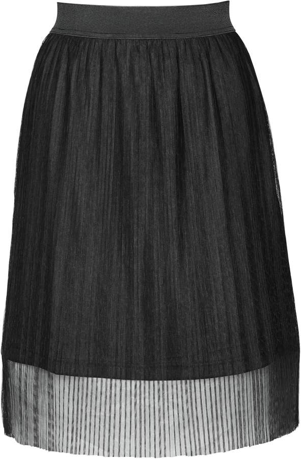 Bedruckter Plissee-Rock