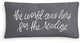 Was Hers for the Reading Decorative Pillow, 10 x 20