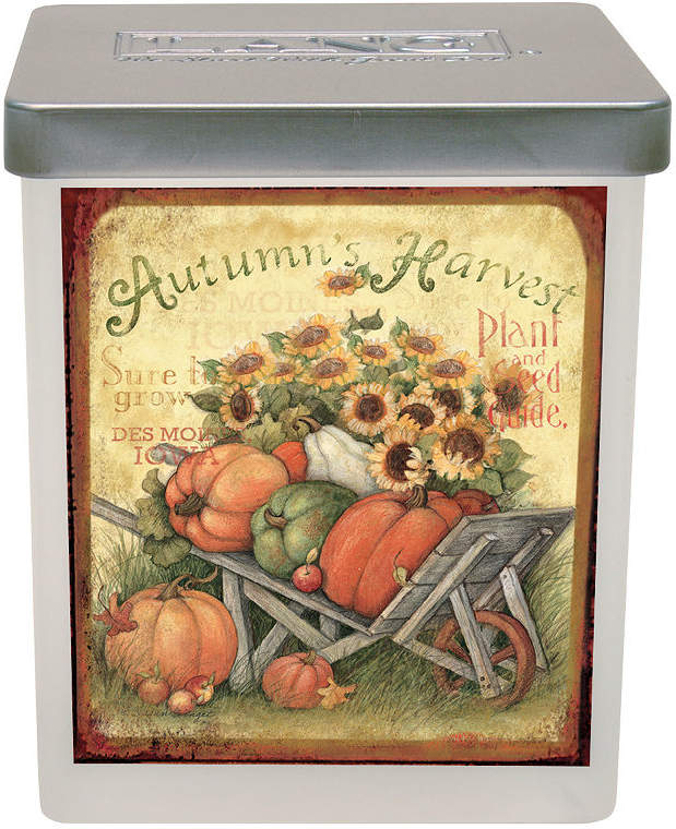 LANG Pumpkin Harvest Large Jar Candle - 23.5 Oz