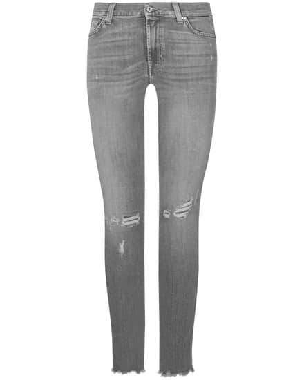 Jeans High Waist Skinny Crop | Damen (25;26;31)