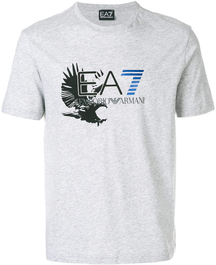 Ea7 Emporio Armani T-Shirt mit Logo-Print