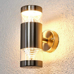 2-flammige LED-Außenwandlampe Lanea