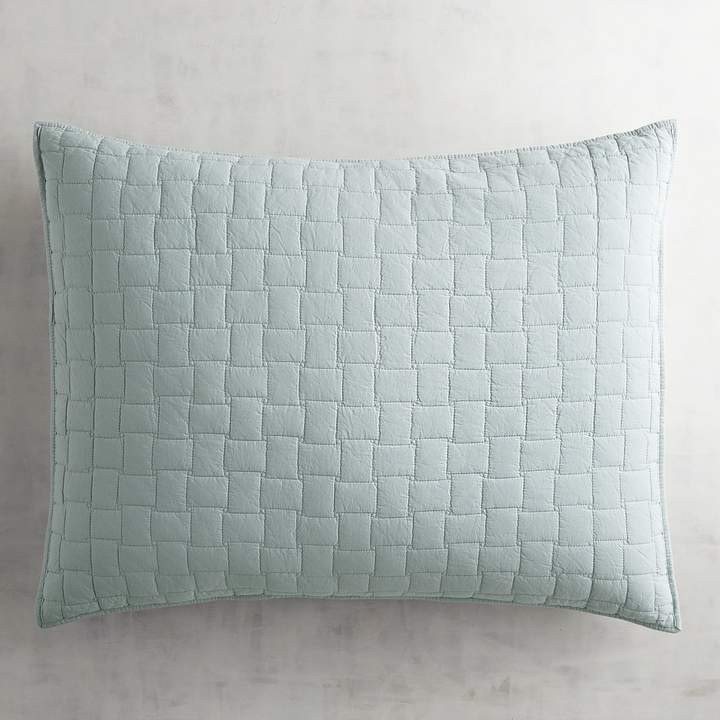 Weston White Standard Pillow Sham