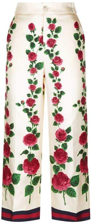 Rose Garden Print Trousers