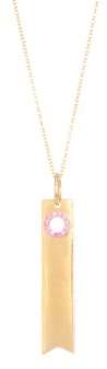 Devon Woodhill Pink Sapphire & Gold Pendant Necklace