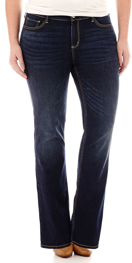 Arizona Bootcut Jeans-Juniors Plus - ShopStyle