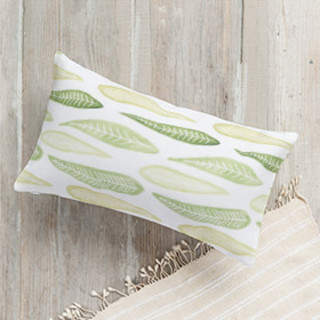 Leaf Parade Lumbar Pillow