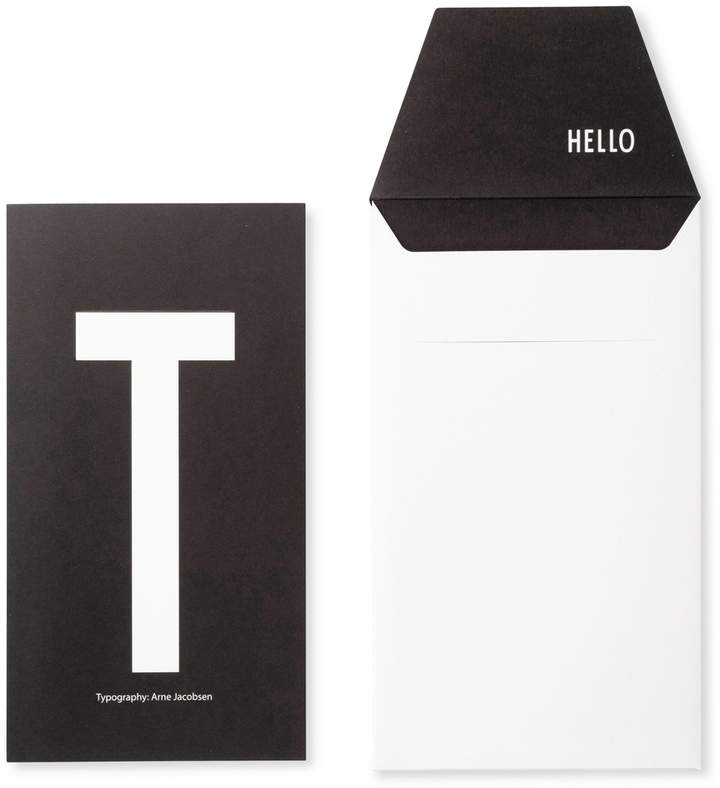 Design Letters - AJ Postkarte T