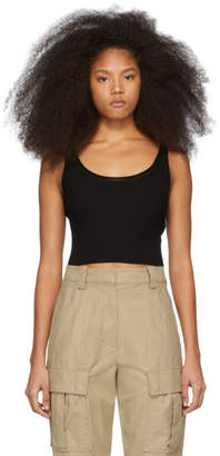 3.1 Phillip Lim Black Ribbed Tank Top